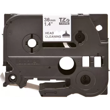 Brother Reinigungskassette, Druckkopf-Reinigungskassette, Brother, Thermotransfer, Schwarz, 3,6 cm, Brother PT-3600, PT-530, PT-9200DX, PT-9200PC, PT-940