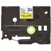 Brother TZE-FX611 Beschriftungsband Schwarz auf Gelb