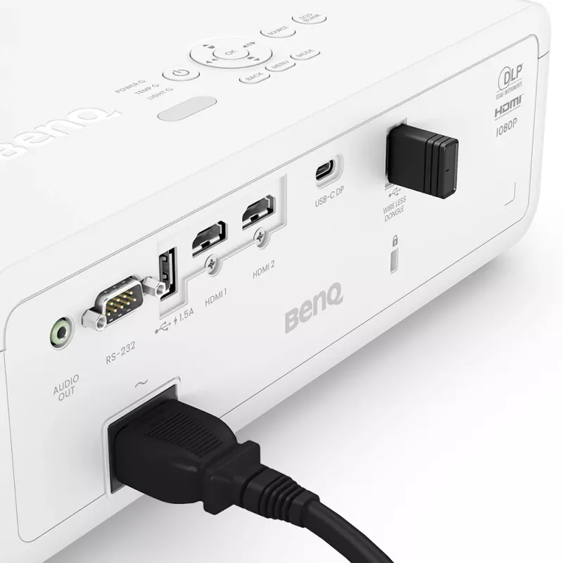 BenQ LH650 Standard-Objektprojektor 4000 ANSI-Lumen DLP 1080p (1920x1080) 3D Schwarz, Weiß