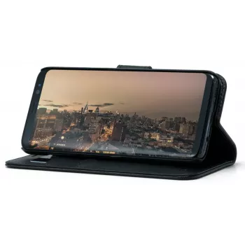 Brieftaschenhülle Screenor SMART Samsung Galaxy S25 Edge 17 cm Schwarz