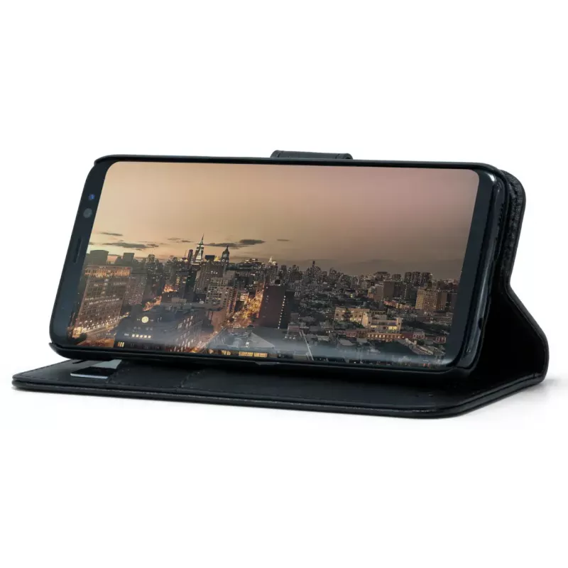 Brieftaschenhülle Screenor SMART Samsung Galaxy S25 Edge 17 cm Schwarz