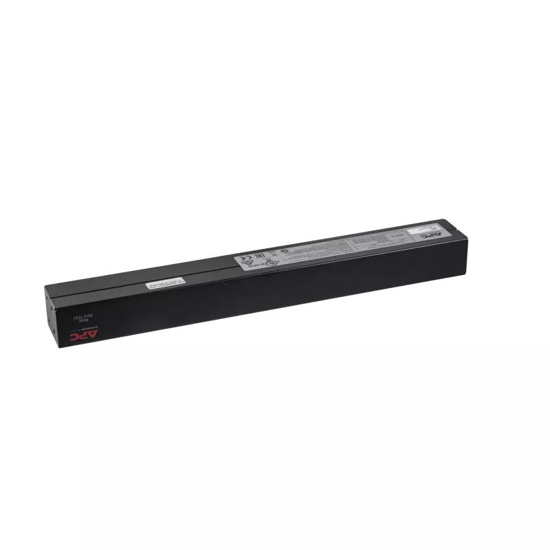 APC RACK PDU BASIC 1 U 16A 230V Stromverteilungseinheit (PDU) 12 AC-Ausgänge 0U/1U Schwarz