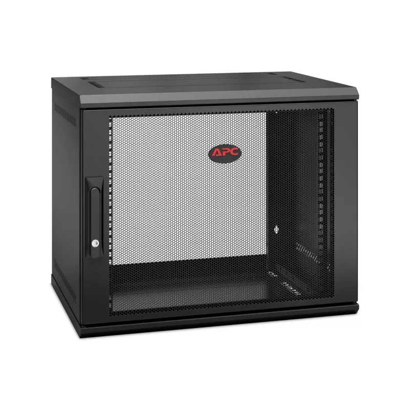 APC NetShelter WX AR109SH4 - 9U, 19 Zoll Patch-Schrank, Wandmontage, vormontiert, 400 mm tief
