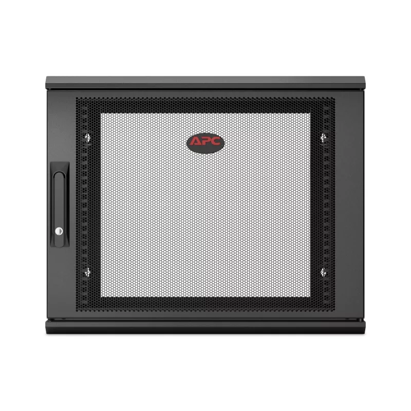 APC NetShelter WX AR109SH4 - 9U, 19 Zoll Patch-Schrank, Wandmontage, vormontiert, 400 mm tief