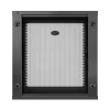 APC NetShelter WX AR112SH4 - 12U, 19-Zoll Patchschrank, Wandmontage, vormontiert, 400 mm tief