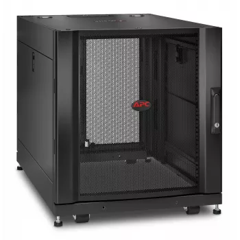 APC NetShelter SX, Server-Rack-Gehäuse, 12U, Schwarz, 658H x 600B x 900T mm