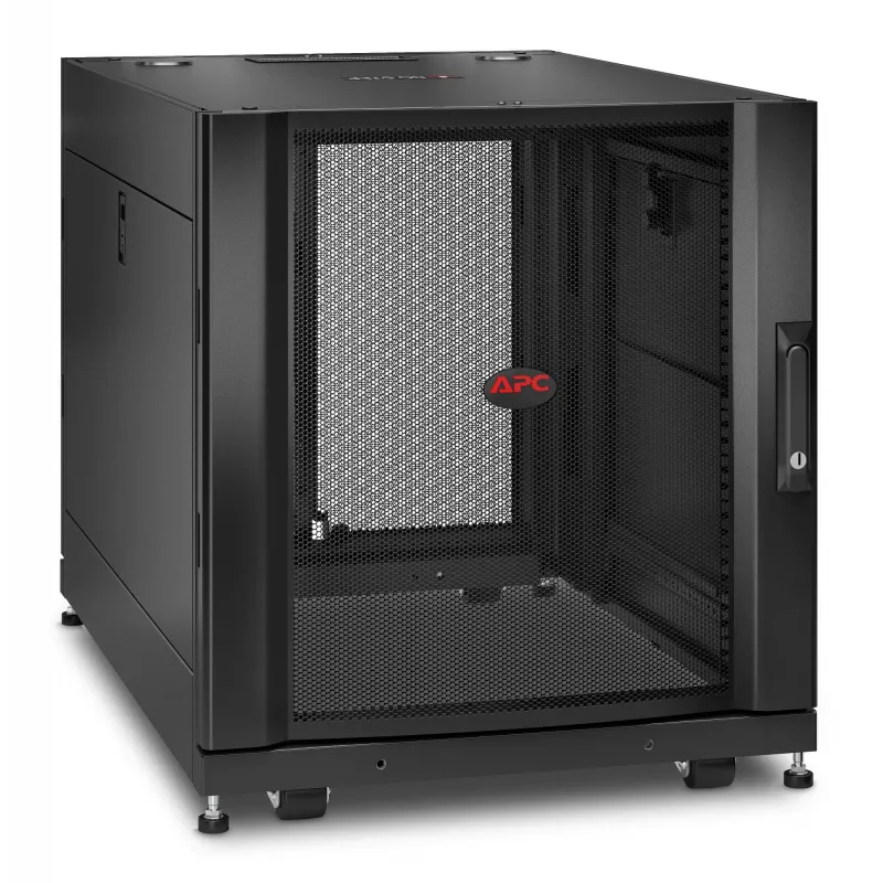 APC NetShelter SX, Server-Rack-Gehäuse, 12U, Schwarz, 658H x 600B x 900T mm