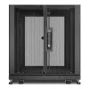APC NetShelter SX, Server-Rack-Gehäuse, 12U, Schwarz, 658H x 600B x 900T mm