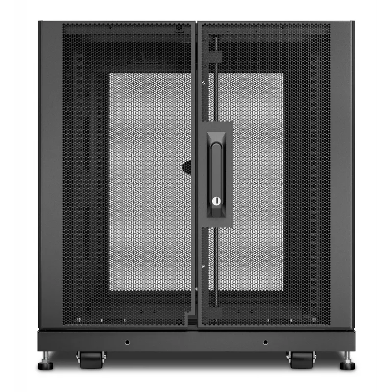 APC NetShelter SX, Server-Rack-Gehäuse, 12U, Schwarz, 658H x 600B x 900T mm