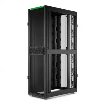 APC Netshelter SX Gen2 AR3100B2 – 42HE, 1991 h x 600 b x 1070 t mm, mit Seitenwänden, schwarz