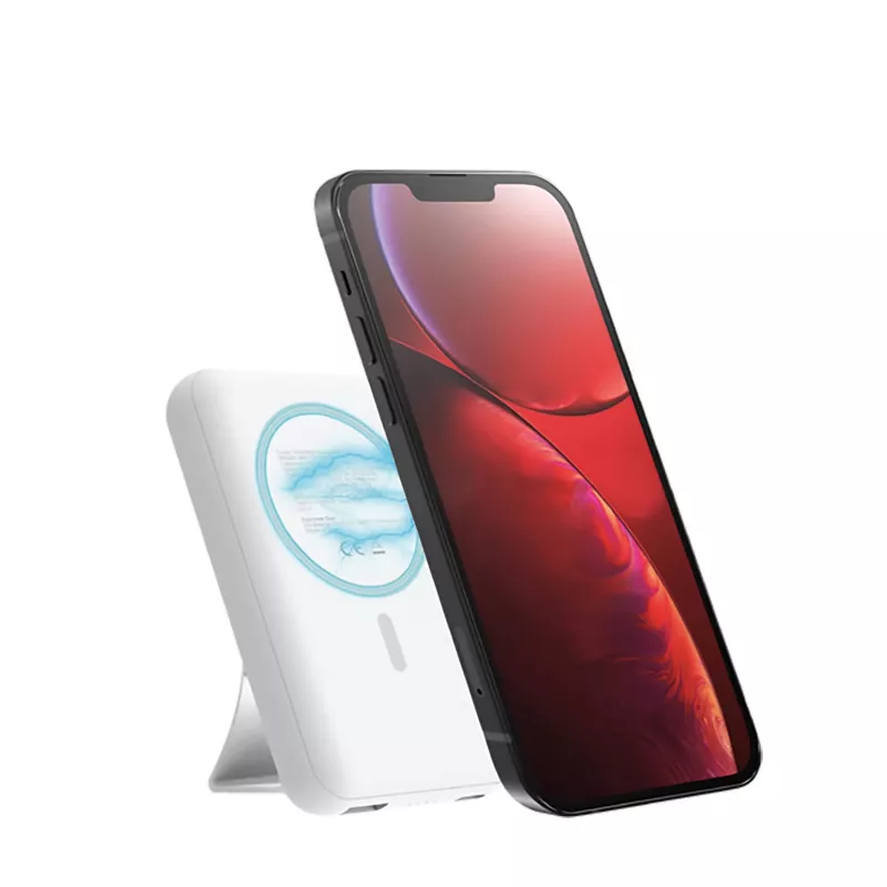 Celly MAGPB10000WH Powerbank 10000 mAh Kabelloses Laden Weiß
