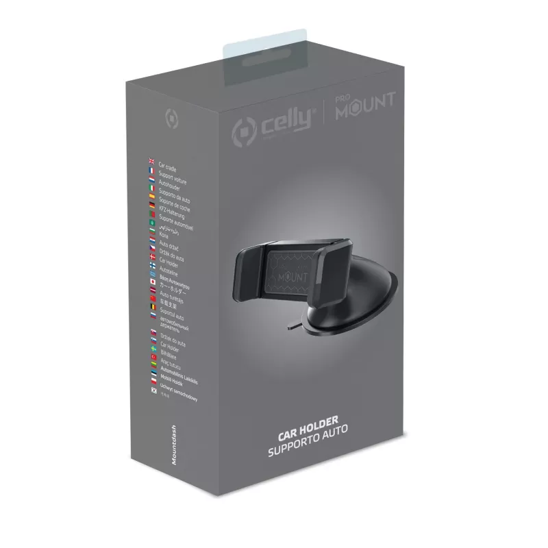 Celly MOUNTDASHBK Halterung Passiver Halter Mobiltelefon/Smartphone Schwarz