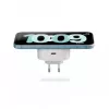 Kabelloser Ladeadapter Zens ZESC18W/00 Weiß, 18W Schnellladung, Qi-Empfänger-Pad