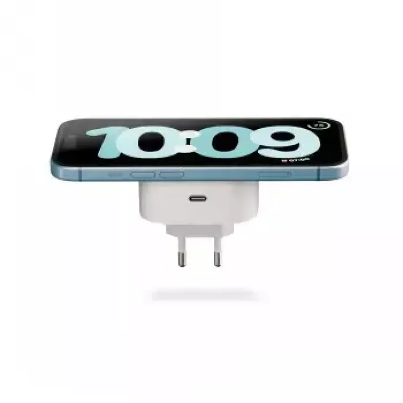 Kabelloser Ladeadapter Zens ZESC18W/00 Weiß, 18W Schnellladung, Qi-Empfänger-Pad