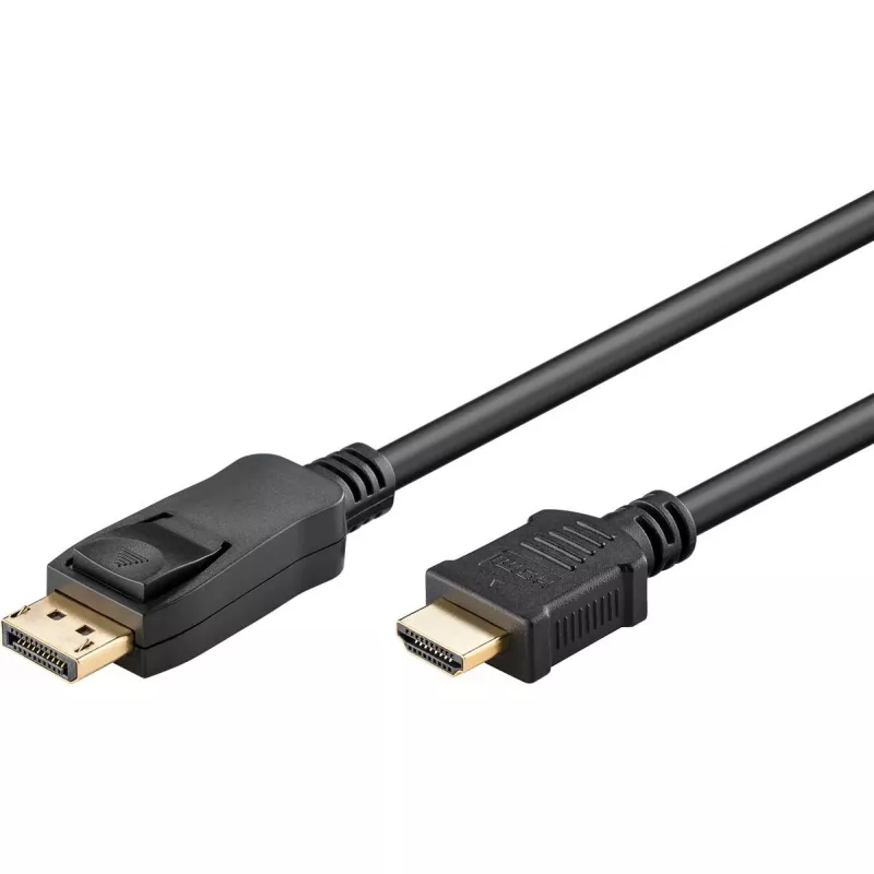 Goobay DisplayPort zu HDMI Adapterkabel 5 m Anschluss 1 DisplayPort Anschluss 2 HDMI Typ A