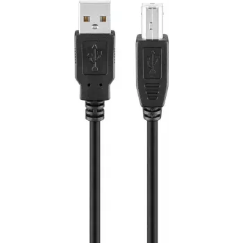 USB 2.0 Hi-Speed-Kabel Goobay 93598 5 m Schwarz