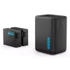 Dual Battery Charger GoPro HERO13 Black – lädt 2 HERO13-Akkus, kompakt, schwarz, LED-Status