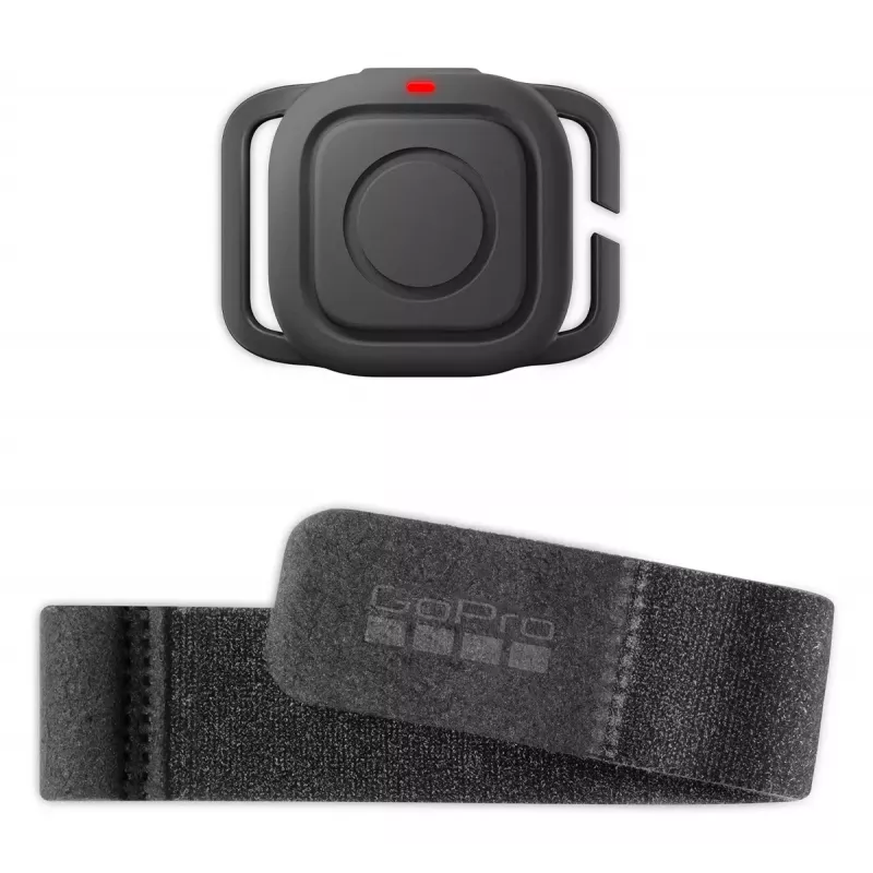 GoPro Fernbedienung ARMTE-004-EU — Bluetooth-Fernbedienung für GoPro-Kameras, 20 m Reichweite, schwarz, 26×26×26 mm