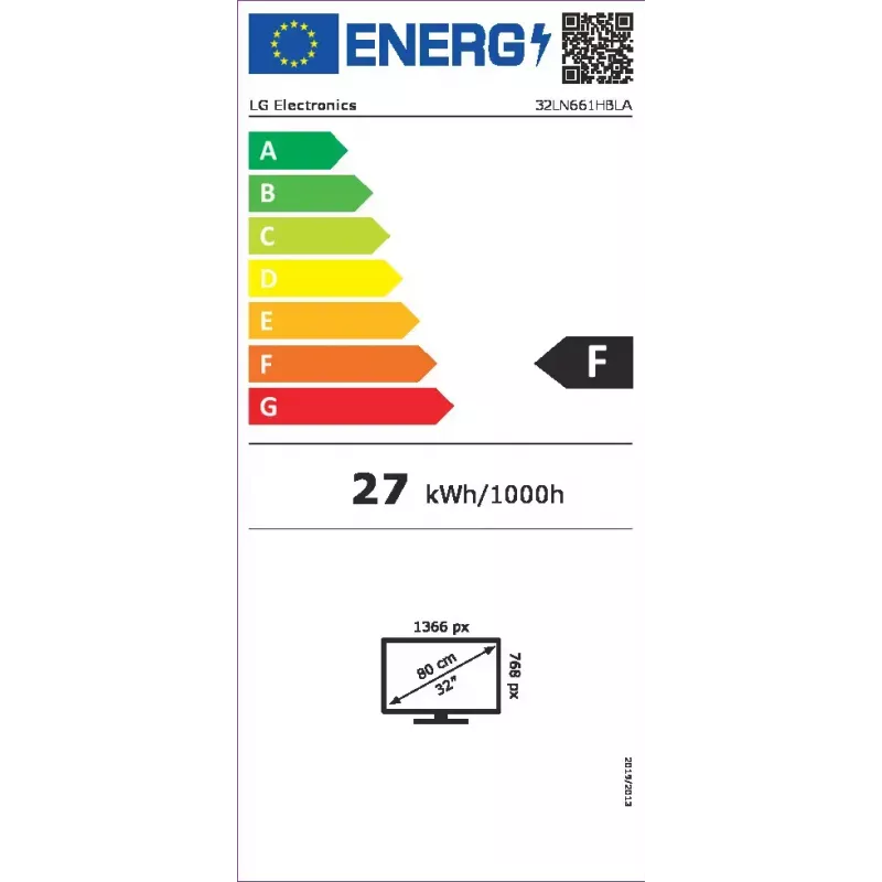 LG 32LN661HBLA 81,3 cm (32 Zoll) HD Smart TV Schwarz 10 W