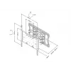 Multibrackets M VESA Super schlank Tilt & Turn HD, 52 kg, 101,6 cm (40 Zoll), 2,16 m (85 Zoll), 100 x 100 mm, 400 x 400 mm, 0 - 7°