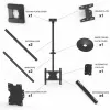 Multibrackets M Public Ceilingmount Medium Single 3000, 30 kg, 81,3 cm (32 Zoll), 139,7 cm (55 Zoll), 200 x 100 mm, 400 x 400 mm, 860 - 3130 mm