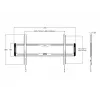 Multibrackets M Universal Wallmount Fixed Large Schwarz