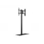 Displayständer Multibrackets M 180 Single Schwarz mit Bodenplatte