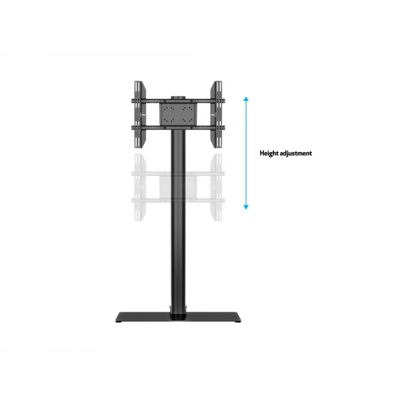 Displayständer Multibrackets M 180 Single Schwarz mit Bodenplatte