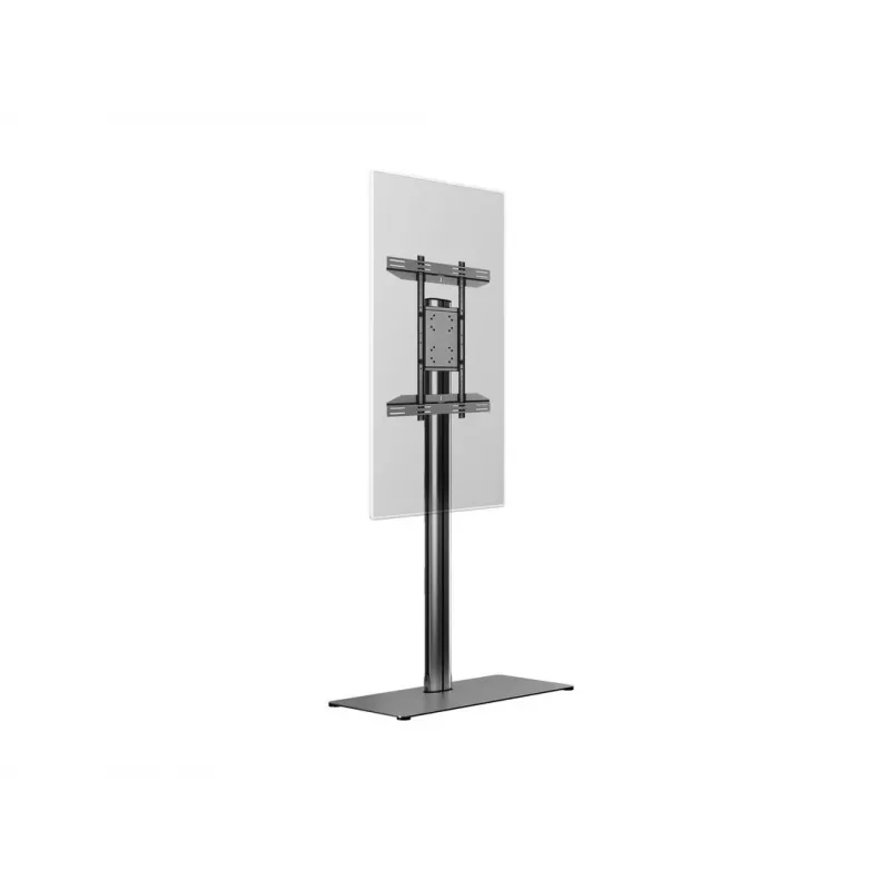 Displayständer Multibrackets M 180 Single Schwarz mit Bodenplatte
