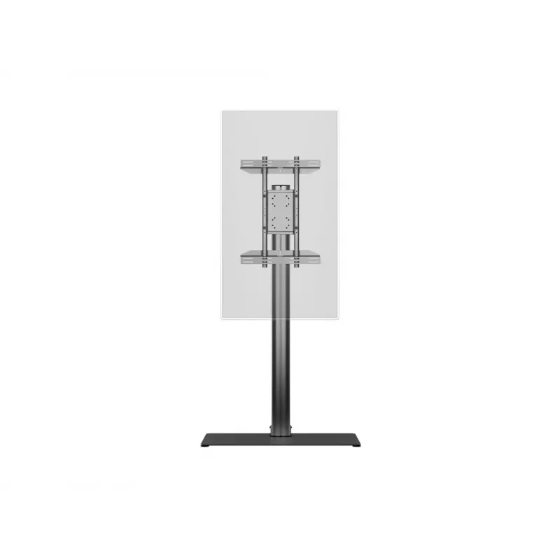 Displayständer Multibrackets M 180 Single Schwarz mit Bodenplatte