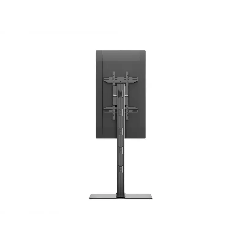 Displayständer Multibrackets M 180 Single Schwarz mit Bodenplatte