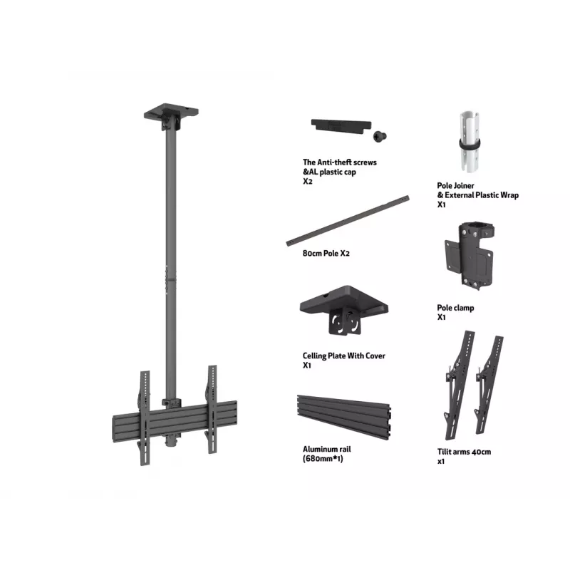 Multibrackets M Ceiling Mount Pro MBC1U