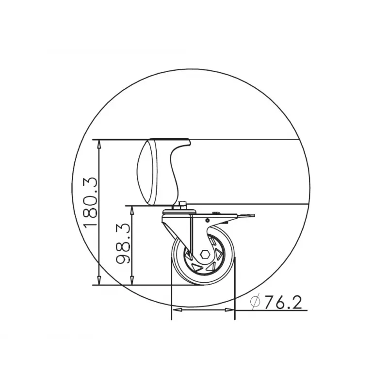 Multibrackets M Public Floorstand Basic 180 inkl. Regal & Kamera-Halterung