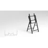 Multibrackets M Tilt and Roll Easel Schwarz Maximalgewicht 50 kg