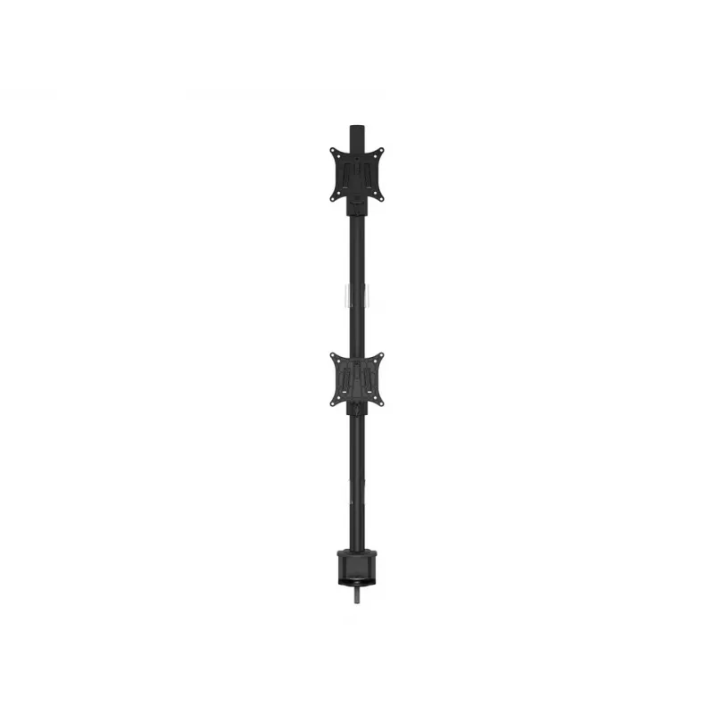 Desk Mount Multibrackets M VESA Officeline Dual Vertical Schwarz