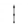 Desk Mount Multibrackets M VESA Officeline Dual Vertical Schwarz