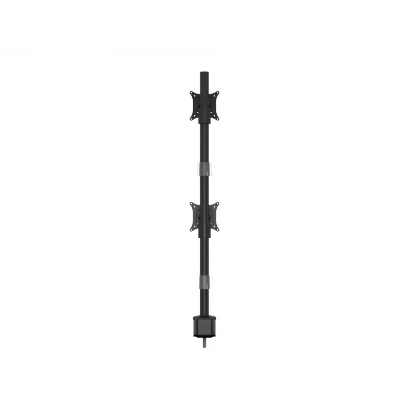 Desk Mount Multibrackets M VESA Officeline Dual Vertical Schwarz