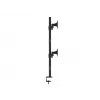 Desk Mount Multibrackets M VESA Officeline Dual Vertical Schwarz
