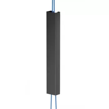 Kabelabdeckung Neomounts ADS06-123BL magnetisch schwarz für Sitz-/Steh-Tischgestelle, mehrere Kabel