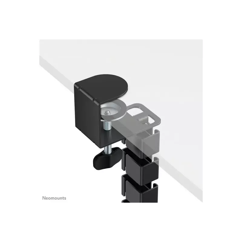 Kabelwirbel zum Anklemmen, Neomounts ADS06-131BL, universelles Kabelmanagement, schwarz