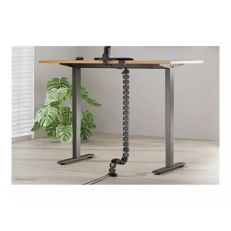 Kabelwirbel zum Anklemmen, Neomounts ADS06-131BL, universelles Kabelmanagement, schwarz