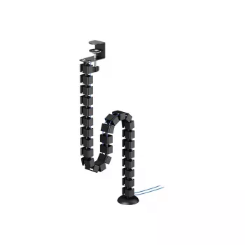 Kabelwirbel zum Anklemmen, Neomounts ADS06-131BL, universelles Kabelmanagement, schwarz