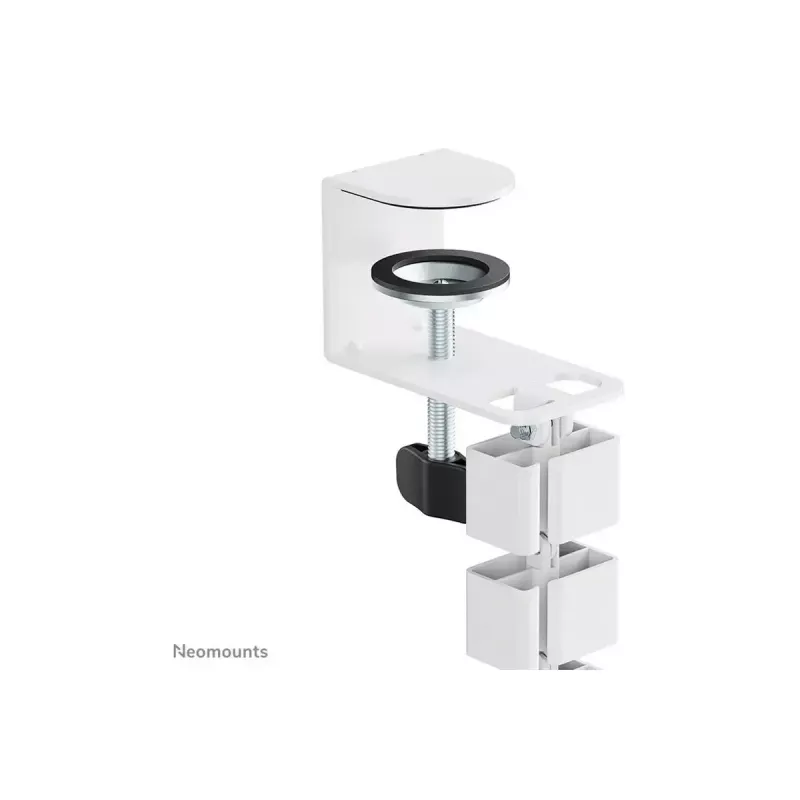 Kabelkanal mit Klemmbefestigung Neomounts ADS06-131WH, universeller weißer Kabel-Organizer