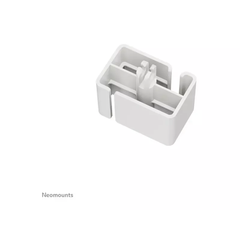 Kabelkanal mit Klemmbefestigung Neomounts ADS06-131WH, universeller weißer Kabel-Organizer
