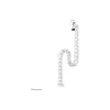 Kabelkanal mit Klemmbefestigung Neomounts ADS06-131WH, universeller weißer Kabel-Organizer