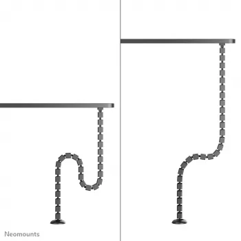 Kabel-Wirbelsäulen-Organizer Neomounts ADS06-132BL magnetbefestigt, schwarz, flexibel segmentiertes Kabelmanagement