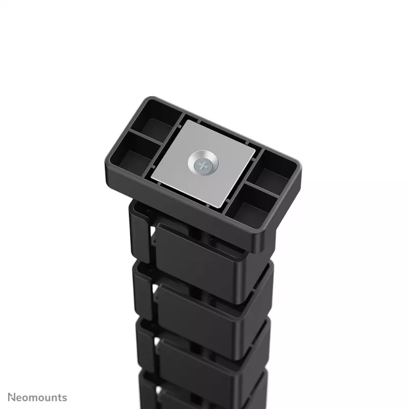 Kabel-Wirbelsäulen-Organizer Neomounts ADS06-132BL magnetbefestigt, schwarz, flexibel segmentiertes Kabelmanagement