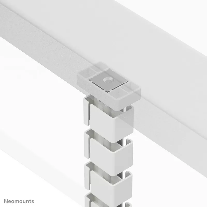 Kabelkanal-Organizer Neomounts ADS06-132WH magnetbefestigt weiß modularer Kabelmanagementsystem