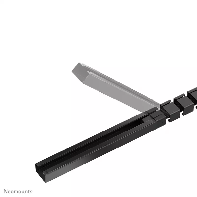 Kabelkanal Neomounts ADS06-133BL – schraubbefestigter magnetischer Kanal, schwarz