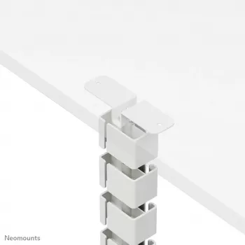 Kabelabdeckung Neomounts ADS06-133WH magnetisch weiß, geschraubt für Sitz-/Stehtischgestelle